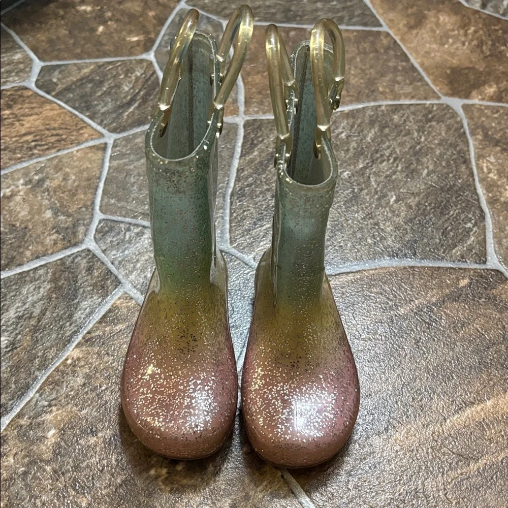 Glittery Multicolor Rain Boots